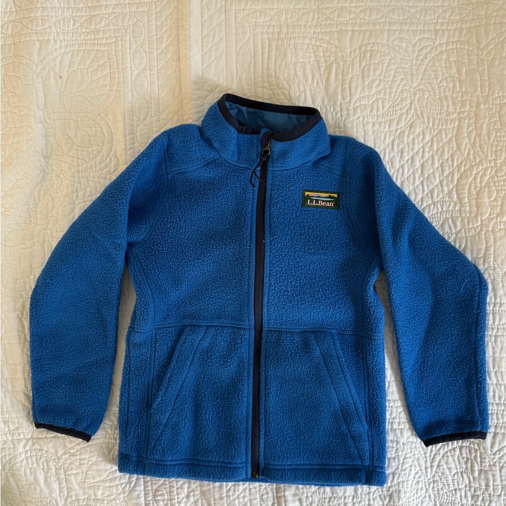 L.L.Bean Blue Fleece Jacket